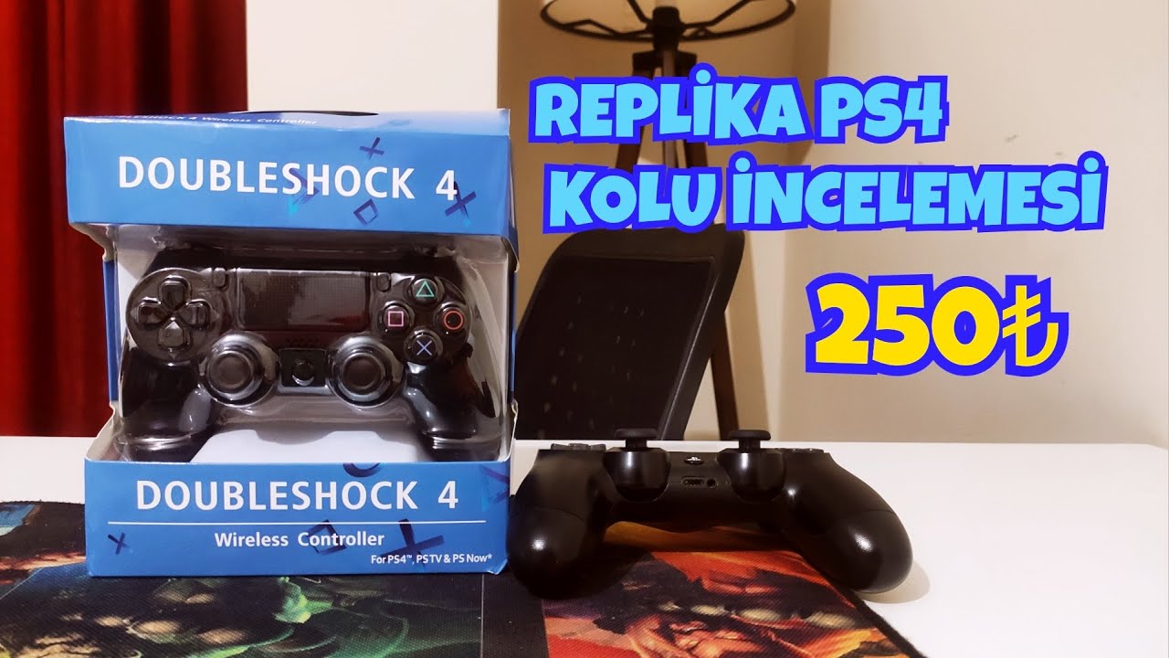 250₺'LİK ÇAKMA PS4 KOLU ALDIM (DOUBLESHOCK 4 İNCELEMESİ)