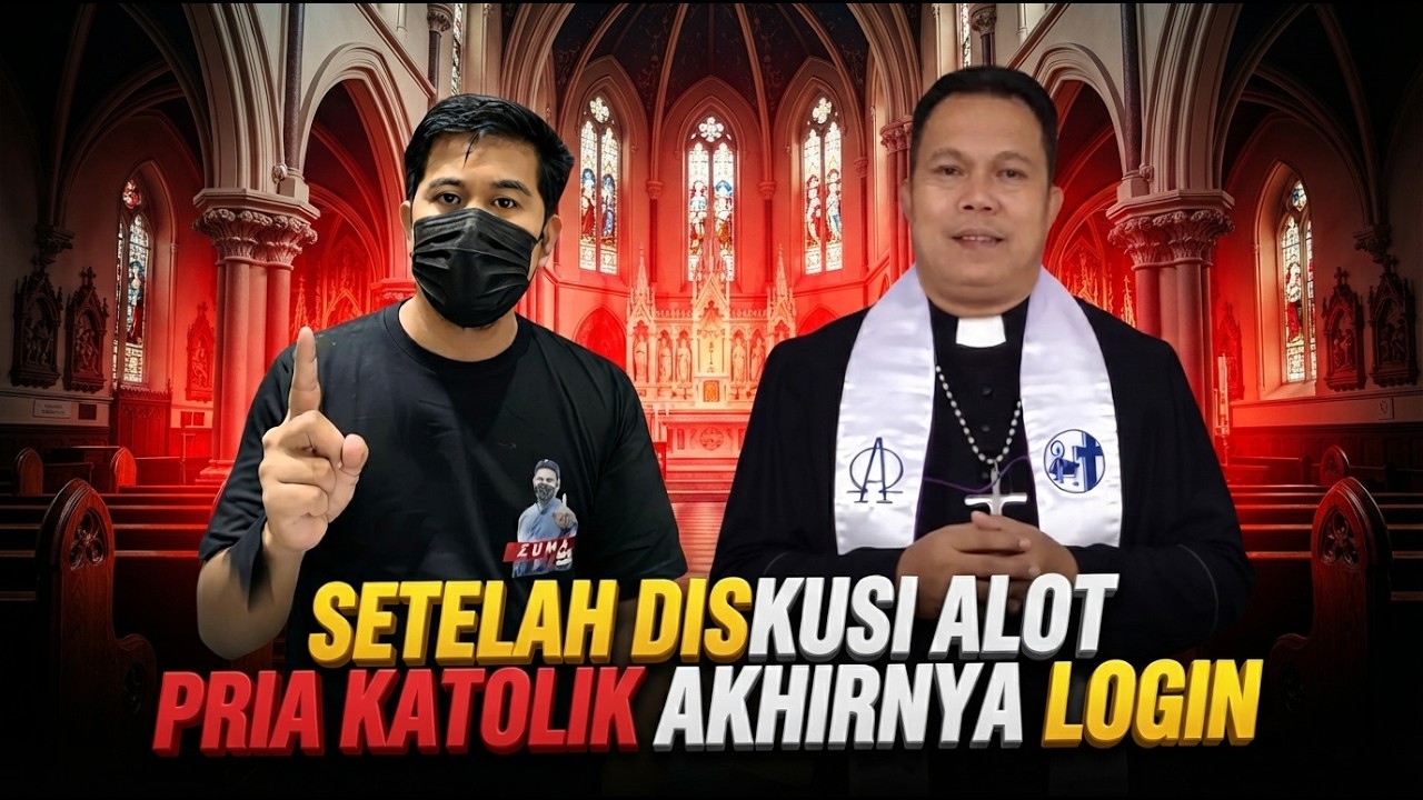 SETELAH DISKUSI DENGAN ALOT PRIA KATOLIK AKHIRNYA LOGIN JUGA