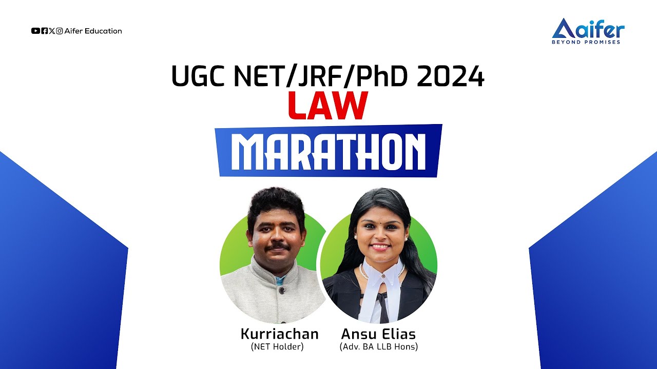 LAW Marathon | UGC NTA NET | Final Lap | Aifer Education @advansuealias