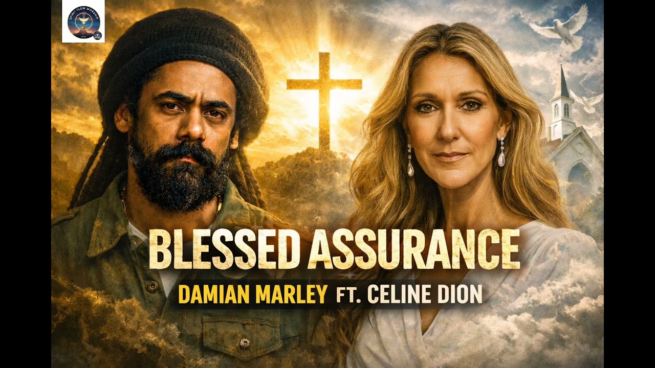 Damian Marley ft Celine dion- blessed assurance ( official spirit flow worship video reggae lyrics)