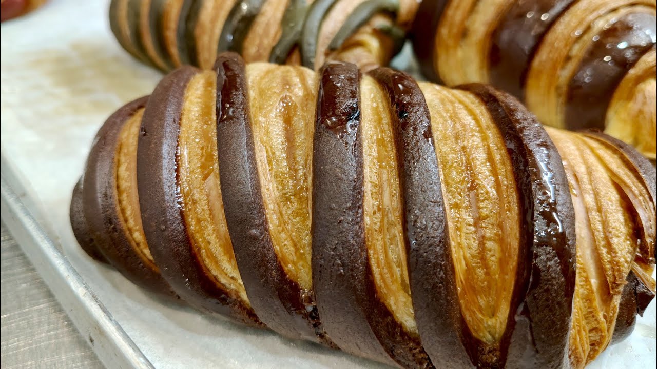 Fagottini al cioccolato - bicolore