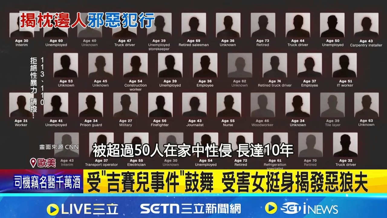 丈夫下藥性侵妻子拍影像 CNN揭恐怖性犯罪 受