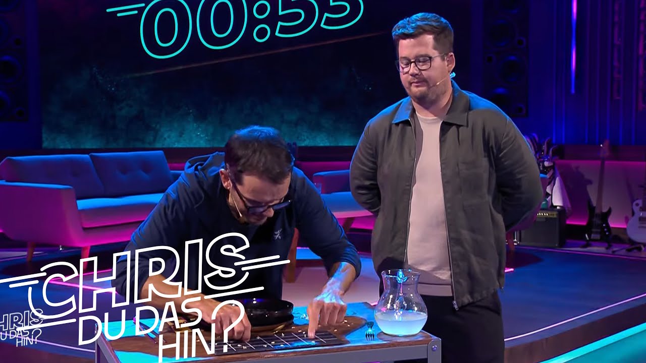 Buchstaben in der Suppe suchen: Rekordversuch mit Steffen Henssler | Chris du das hin? | ProSieben