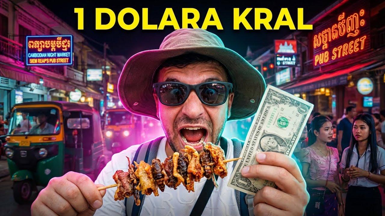Kamboçya SOKAKLARINDA Tek Başıma! Siem Reap Gezi