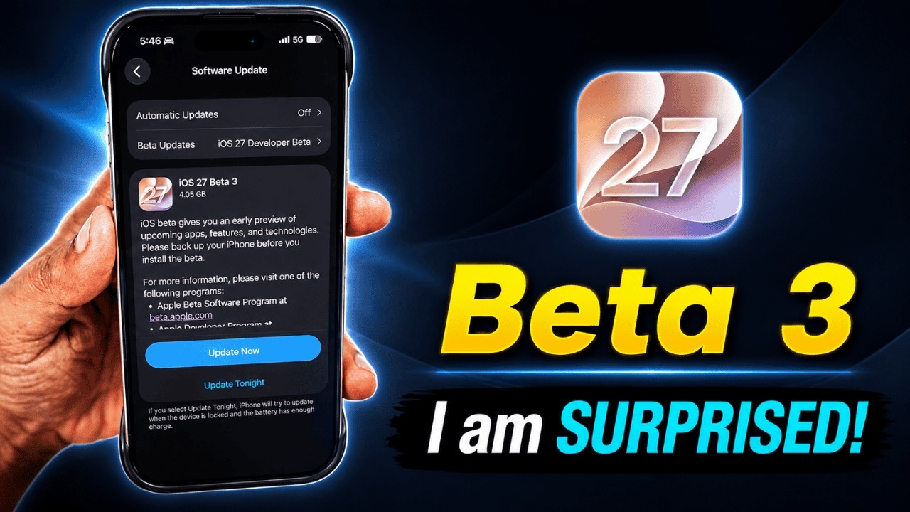 iOS 27 Beta 3 | Battery Life & Things You Should Know!