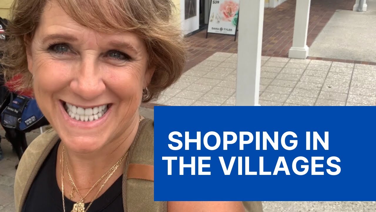 Shopping in The Villages | There is so much more to living in The Villages.  It's not all about Golf
