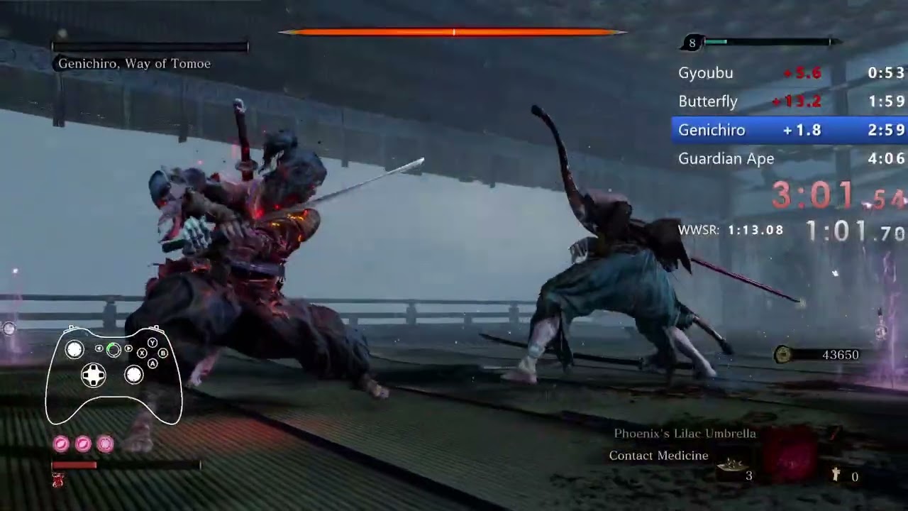 (Day 124) Attempting to Speedrun Sekiro: Mortal Journey Everyday For The Rest of my Life