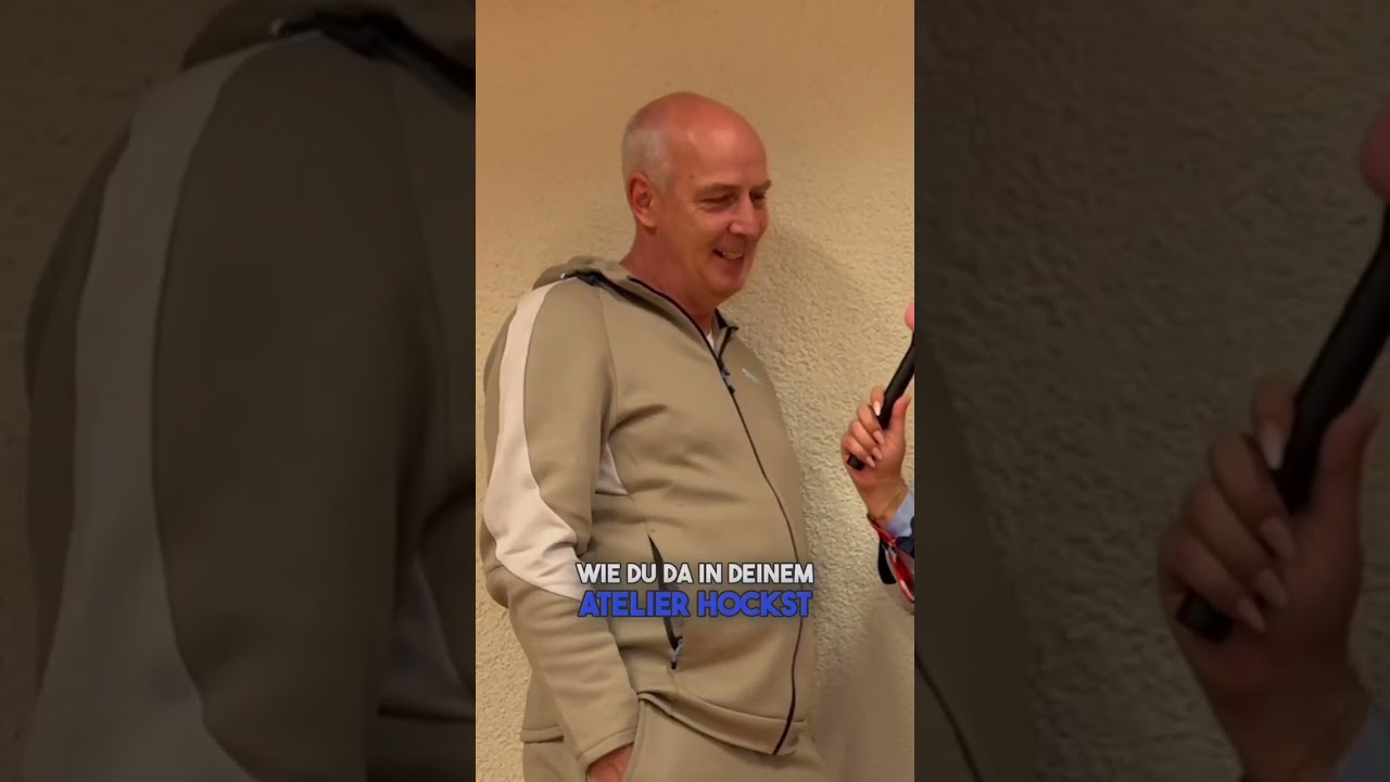 Ich hab Mario Basler getroffen! War sehr aufgeregt, aber war gar nicht nötig!🥰⚽️ #schlongongestrifft