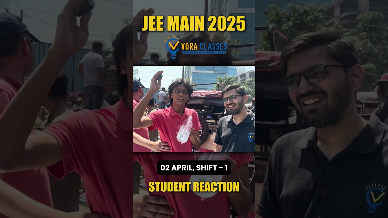 JEE MAIN 2025 Exam | Student Reaction 😱
