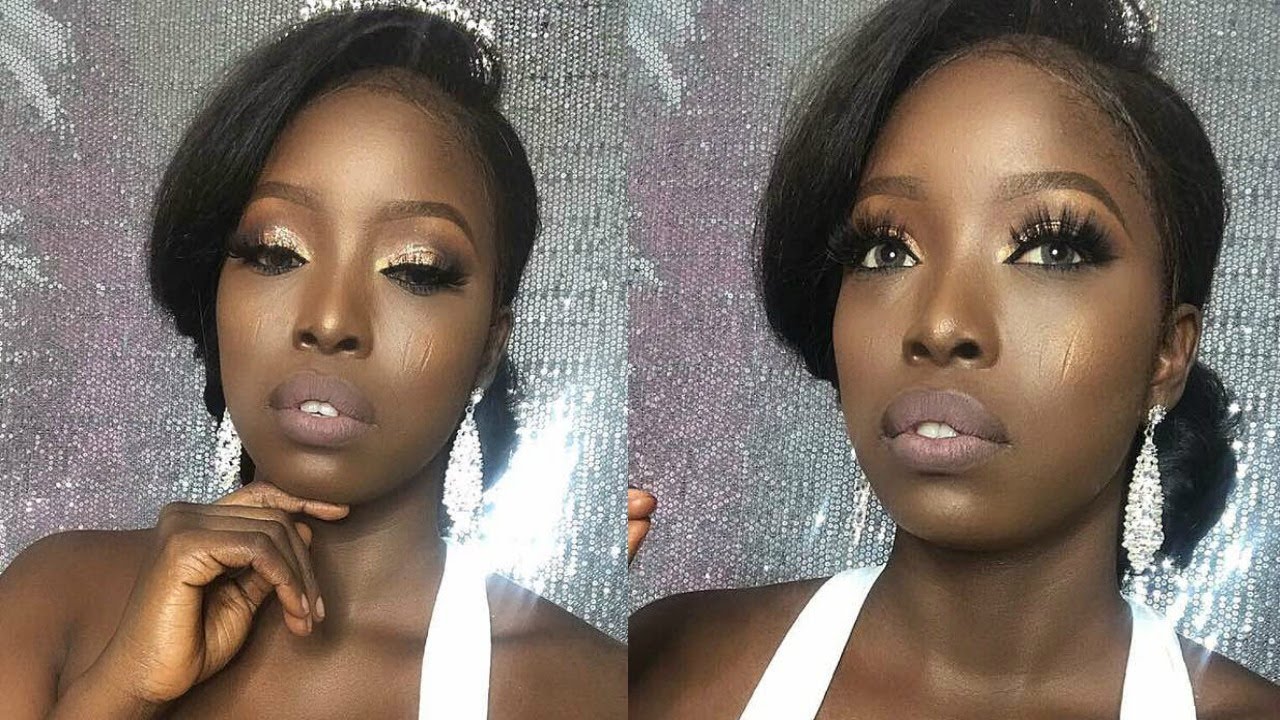 BRIDAL  INSPIRATION ON DARK SKIN