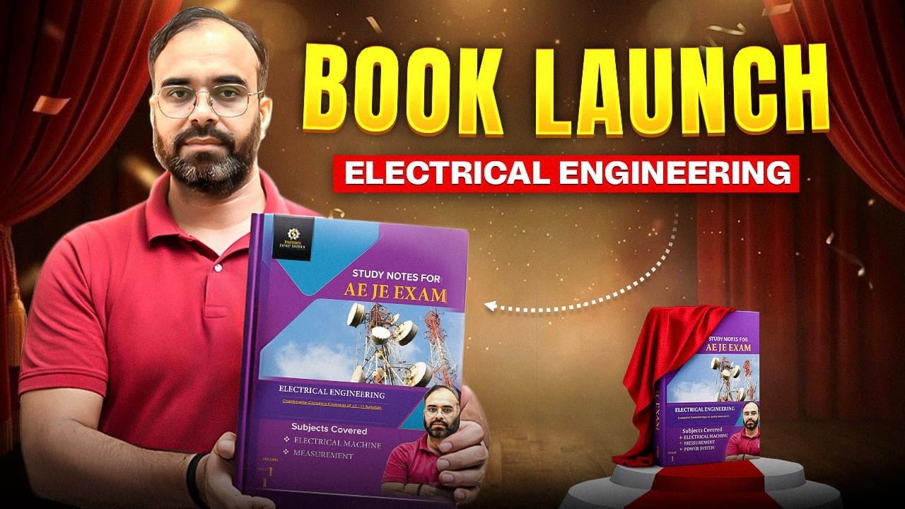 FORMULA BOOK LAUNCH | ELECTRICAL ENGINEERING🔥 | RRB JE | SSC JE | RSEB JE|   #rrbje #sscje #jkssbje