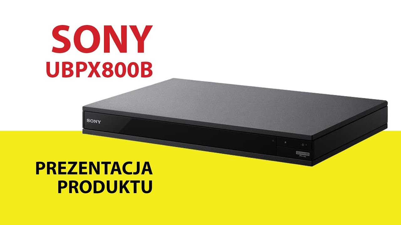 Odtwarzacz Blu-ray SONY UBPX800B