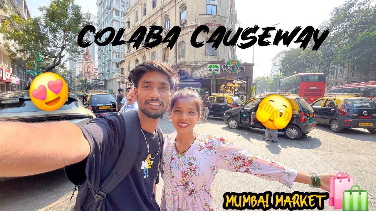 COLABA CAUSEWAY SHOPPING | best street shopping in Mumbai  #mumbaimarket #colabacauseway #jersey 