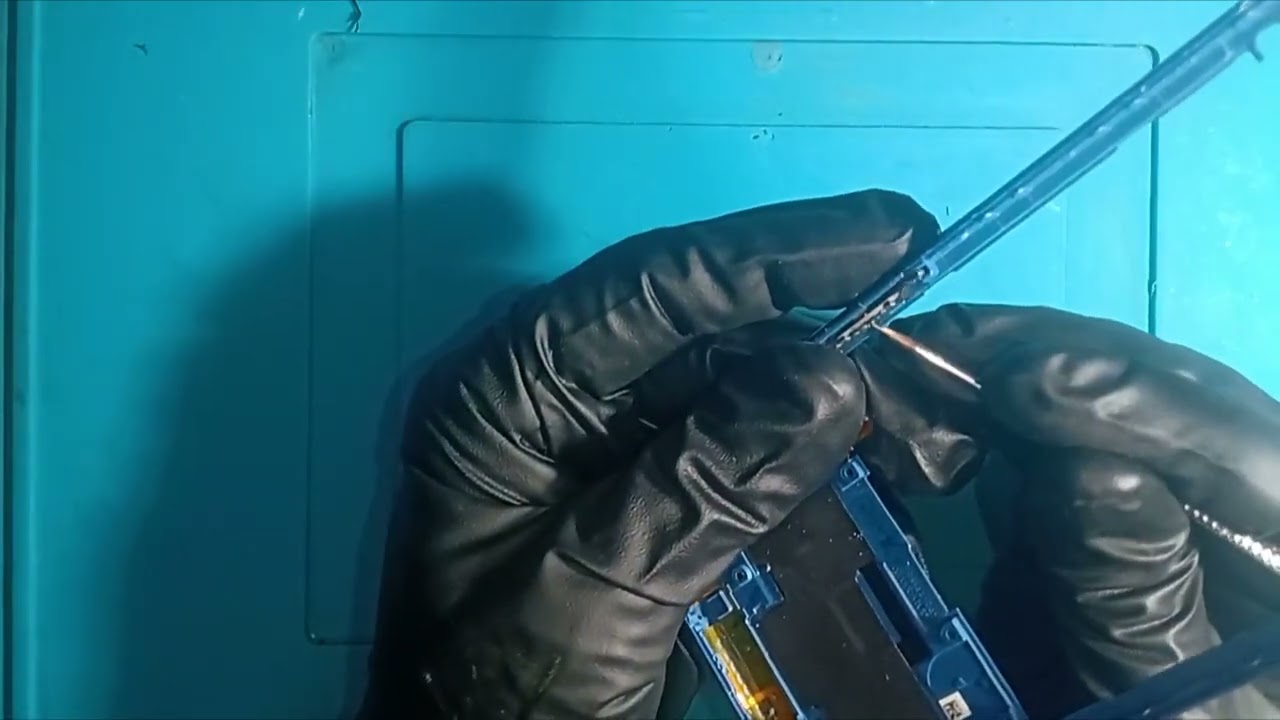 Samsung A7, daño en botón de encendido, solución.