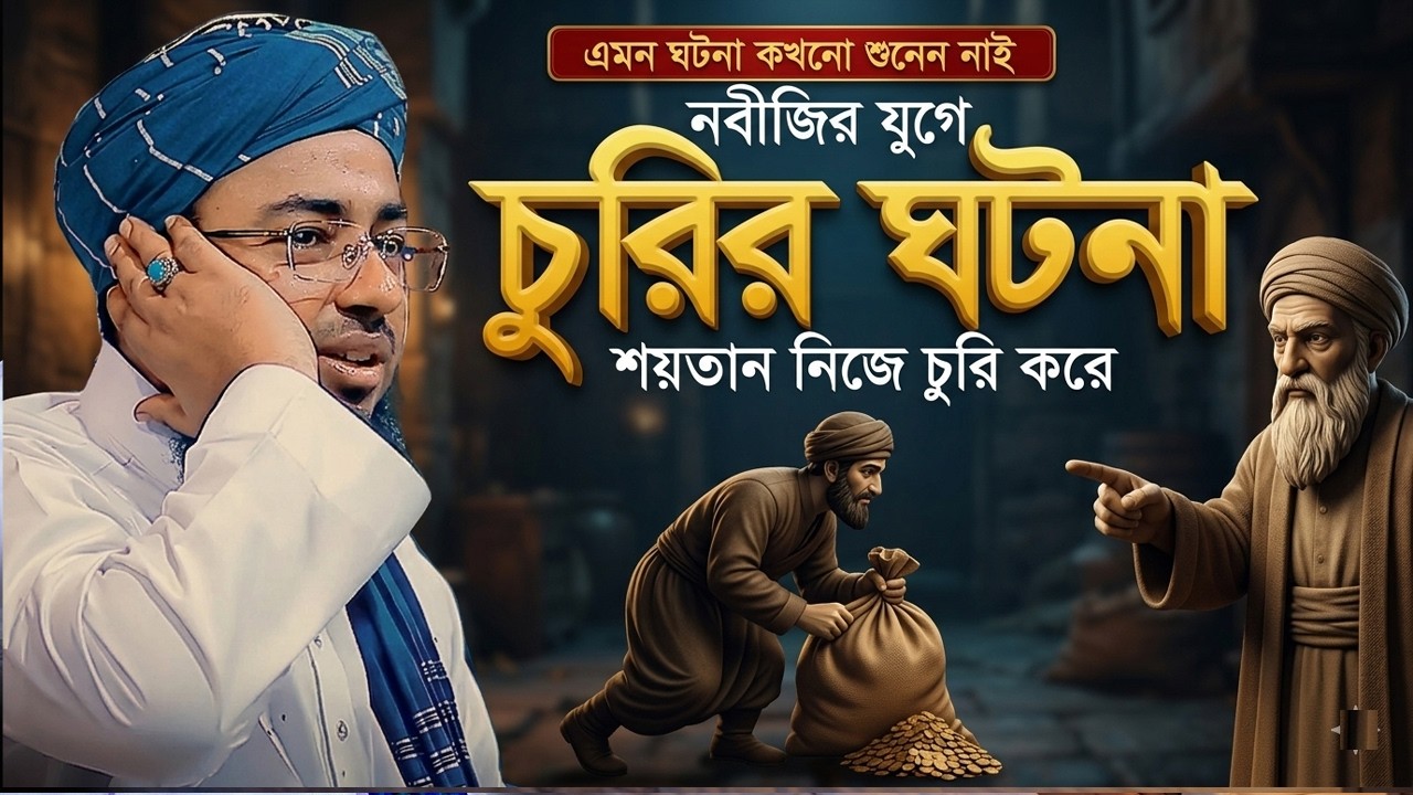 চুরির অবাগ করা সত্য ঘটনা ! জহিরুল ইসলাম ফরিদী ওয়াজ । islamic bangla waz 2025
