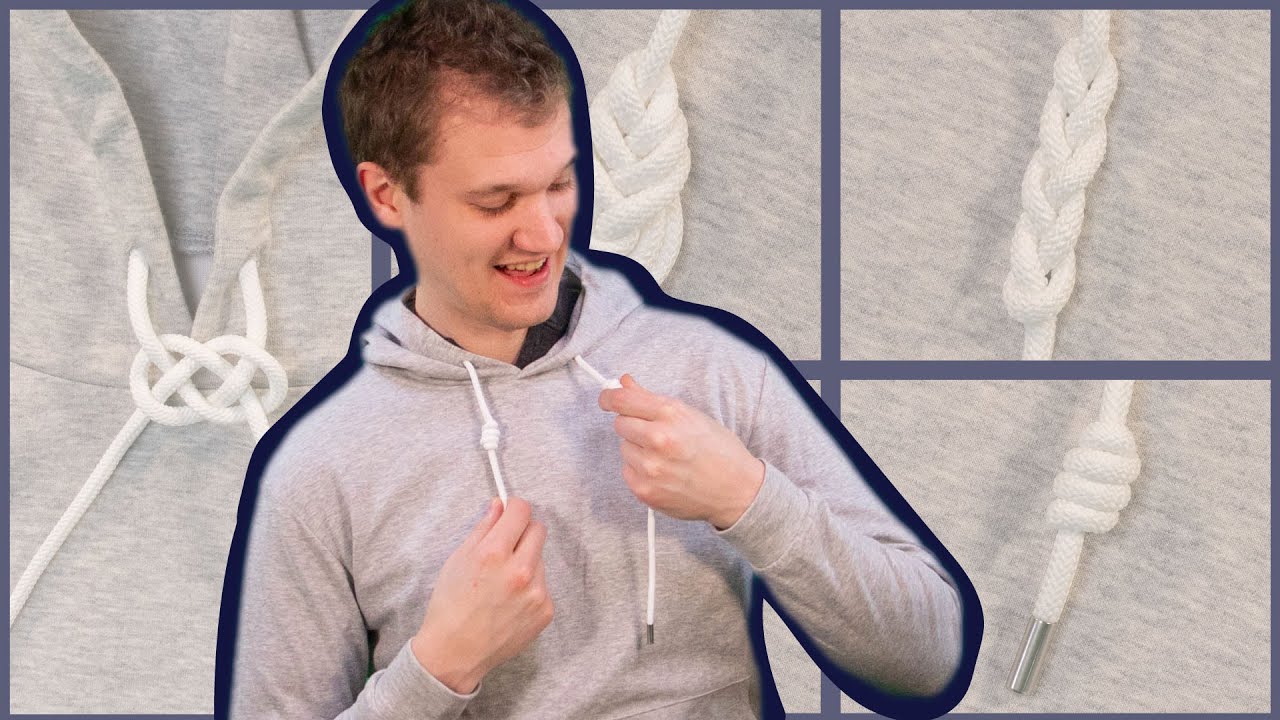 5 Ways to Tie Hoodie Strings (Part 1)