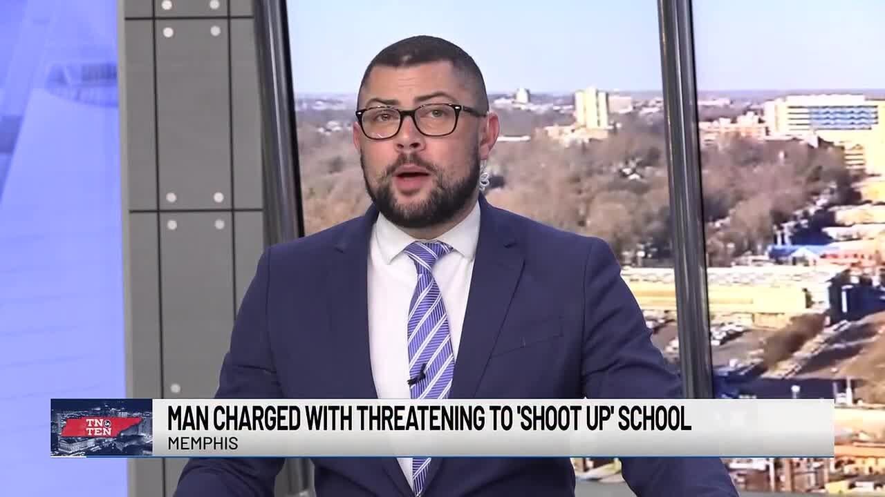 TN in Ten 2-23-26: Memphis man threatens to 'shoot up' school