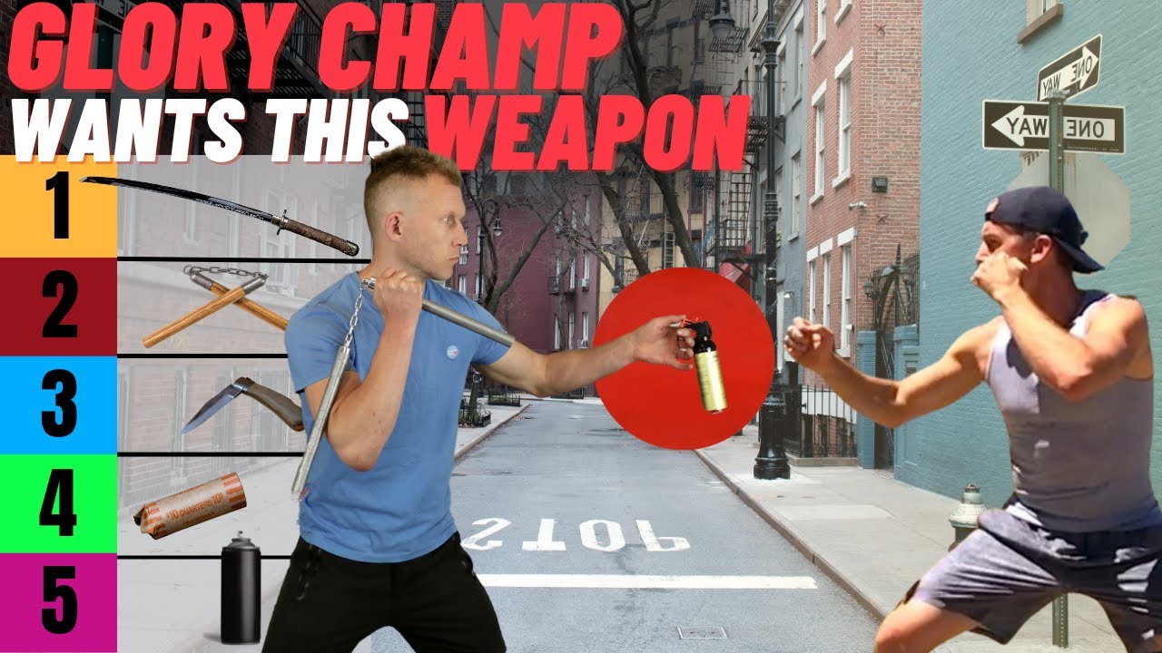 ЕДИНСТВЕННОЕ оружие, которое мне нужно (кроме кулаков) в уличной драке