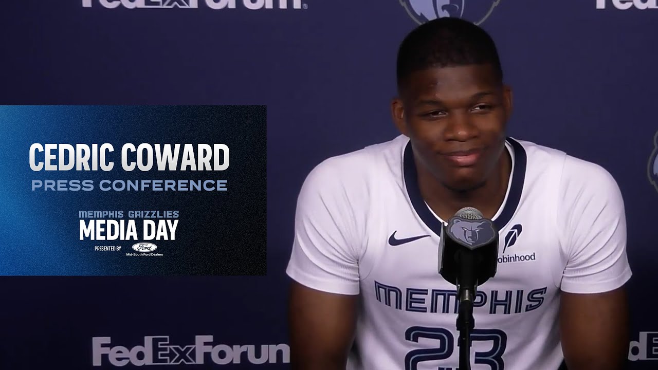 Cedric Coward | Memphis Grizzlies 2025 Media Day