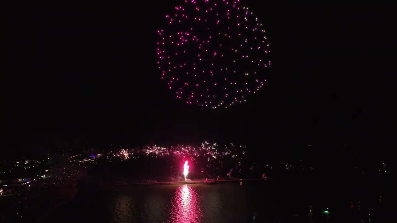 Ostsee in Flammen 2025 in Grömitz 