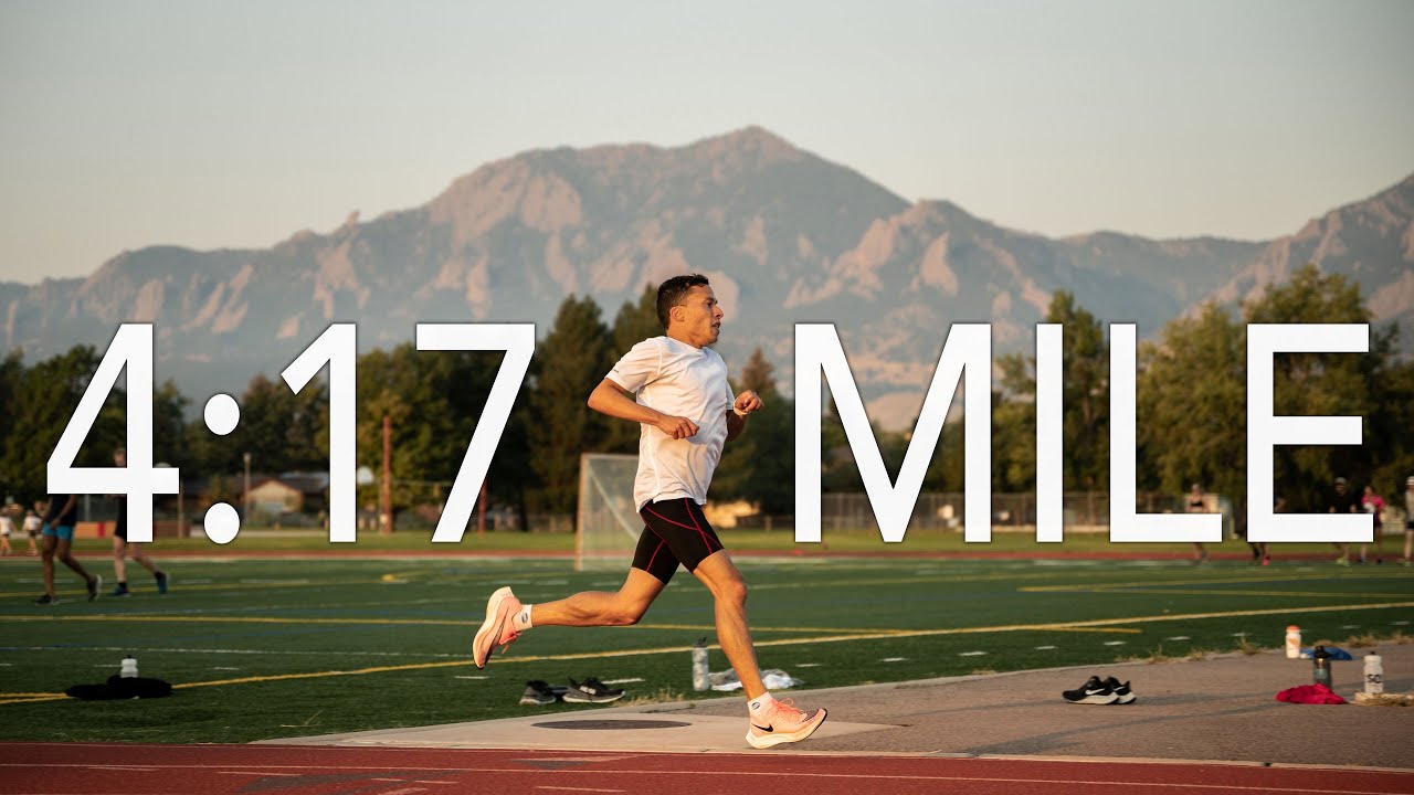 ПРОБЕГИ МИЛЮ ЗА 4:17 СО МНОЙ!