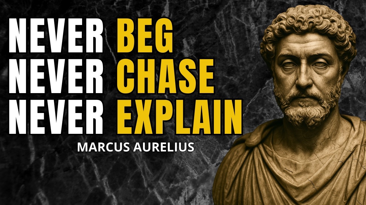 NEVER Chase, NEVER Beg, NEVER Explain &ndash; YOUR SILENCE BECOME YOUR SUPERPOWER | Stoicism |Stoic Wisdom