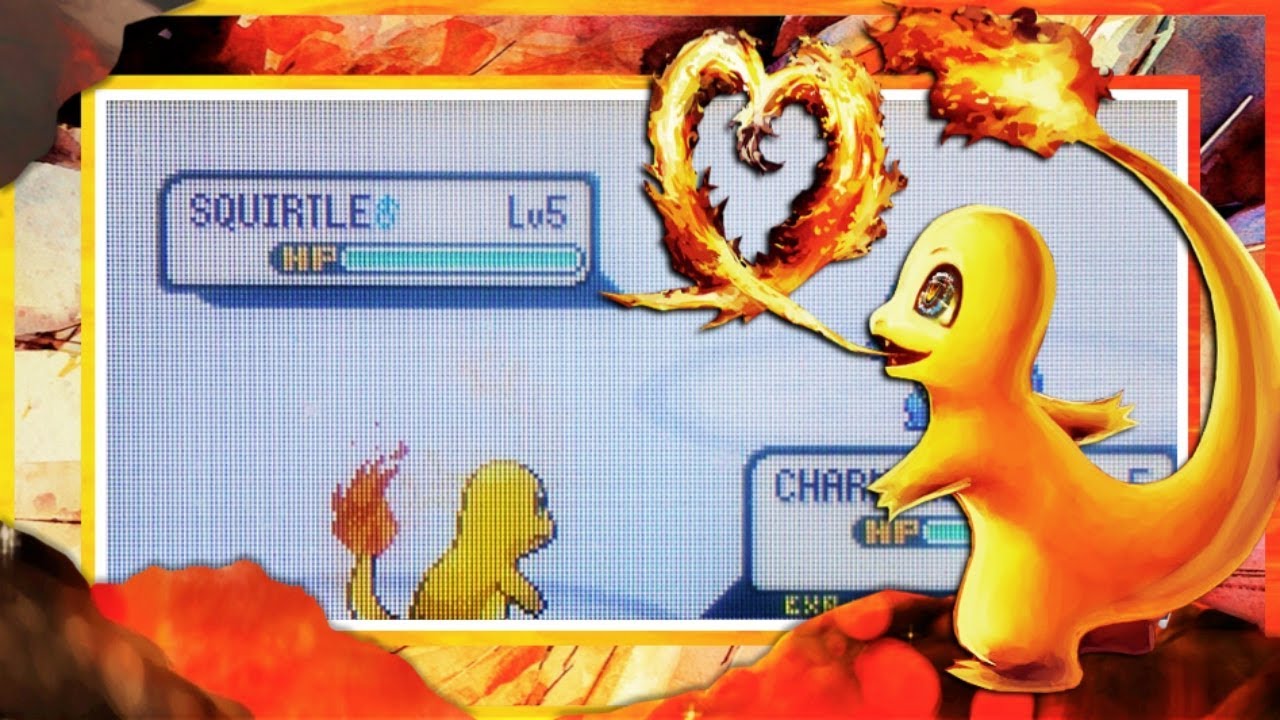 LIVE!! Shiny Charmander in LeafGreen after 3376 SRs (Steve FTQ #1)