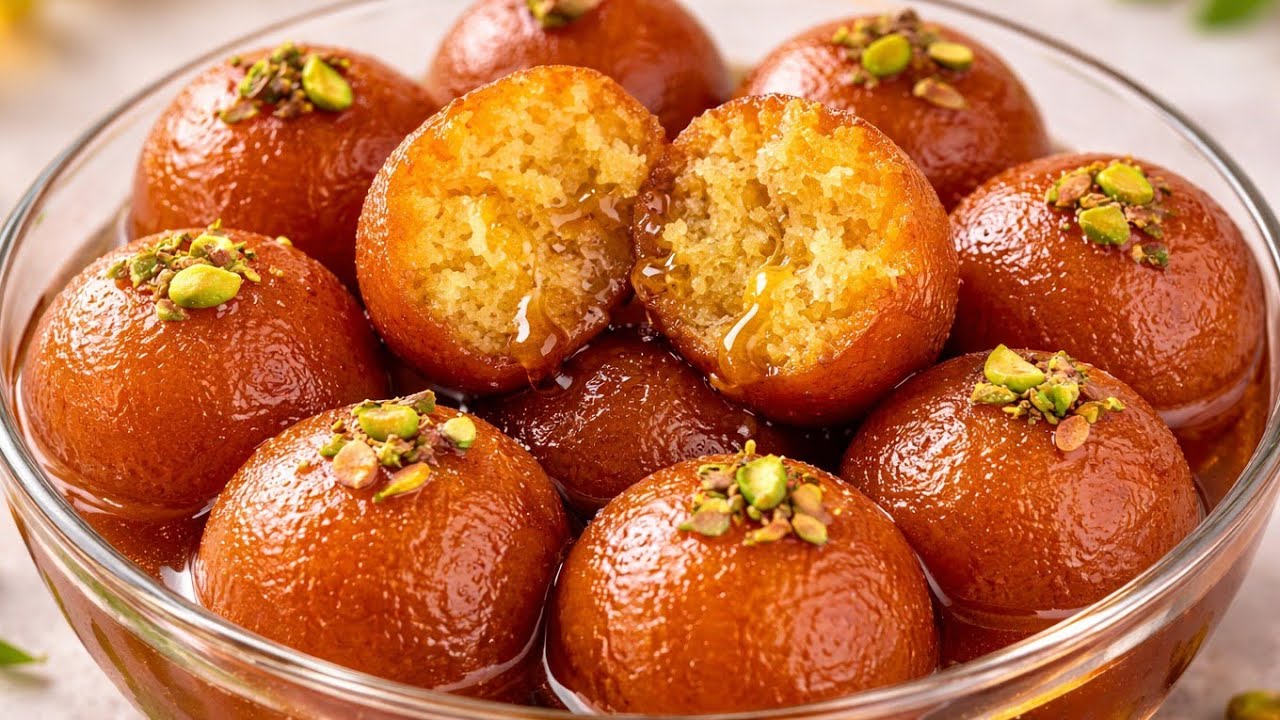 Мягкие гулаб джамуны, как кондитерские изделия, готовятся всего за 10 минут. Они тают во рту, и в...