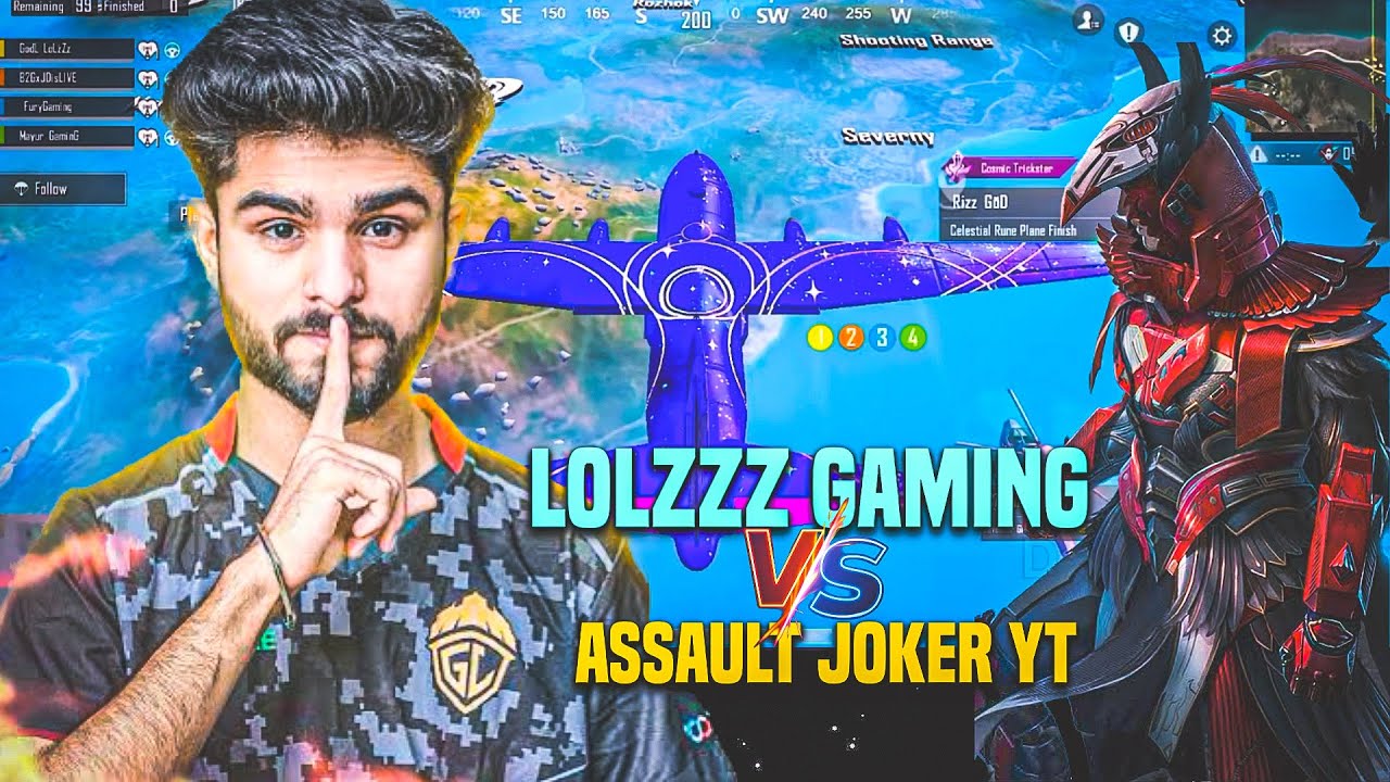 LoLzZz Gaming Vs Assault Joker Yt🚀 | 3v4 Fight in Last Circle🥶 | New Video Dark2.0Gaming