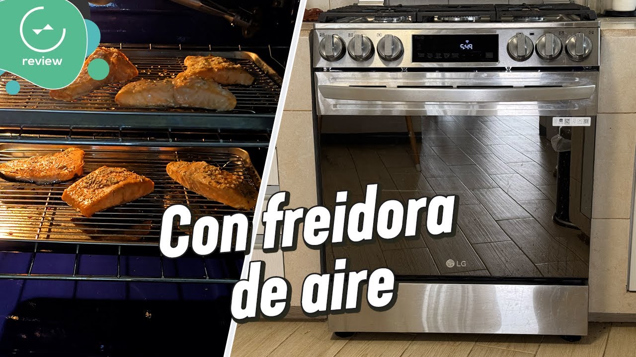Estufa LG con freidora de aire integrada | Review y experiencia de uso