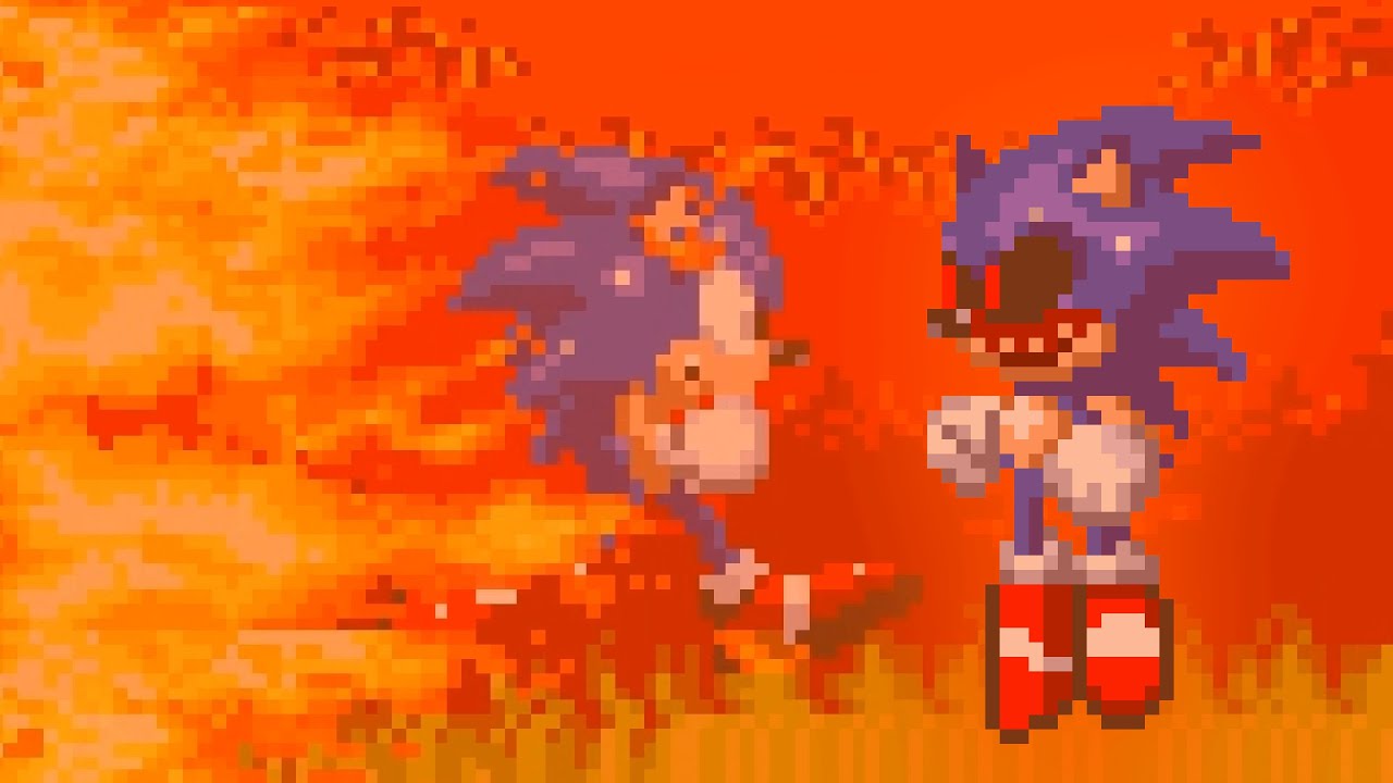 Sonic.EXE + AIZ 2 Fire Chase Mod = ??? 🔥 Sonic 3 A.I.R. Mods Gameplay