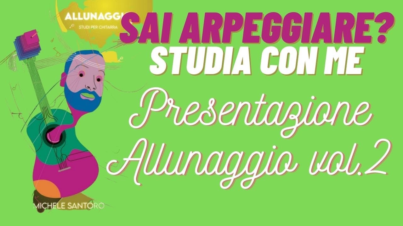 Allunaggio Secondo Volume - Studi per Chitarra - Michele Santoro