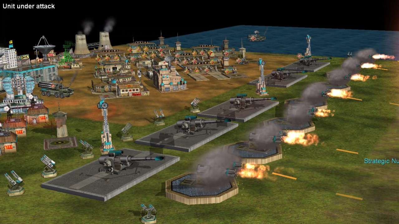 CHINA BOSS VS USA DEFENSE AND GLA TOXIN! C&C Generals Zero Hour Apocalyptic 2.2