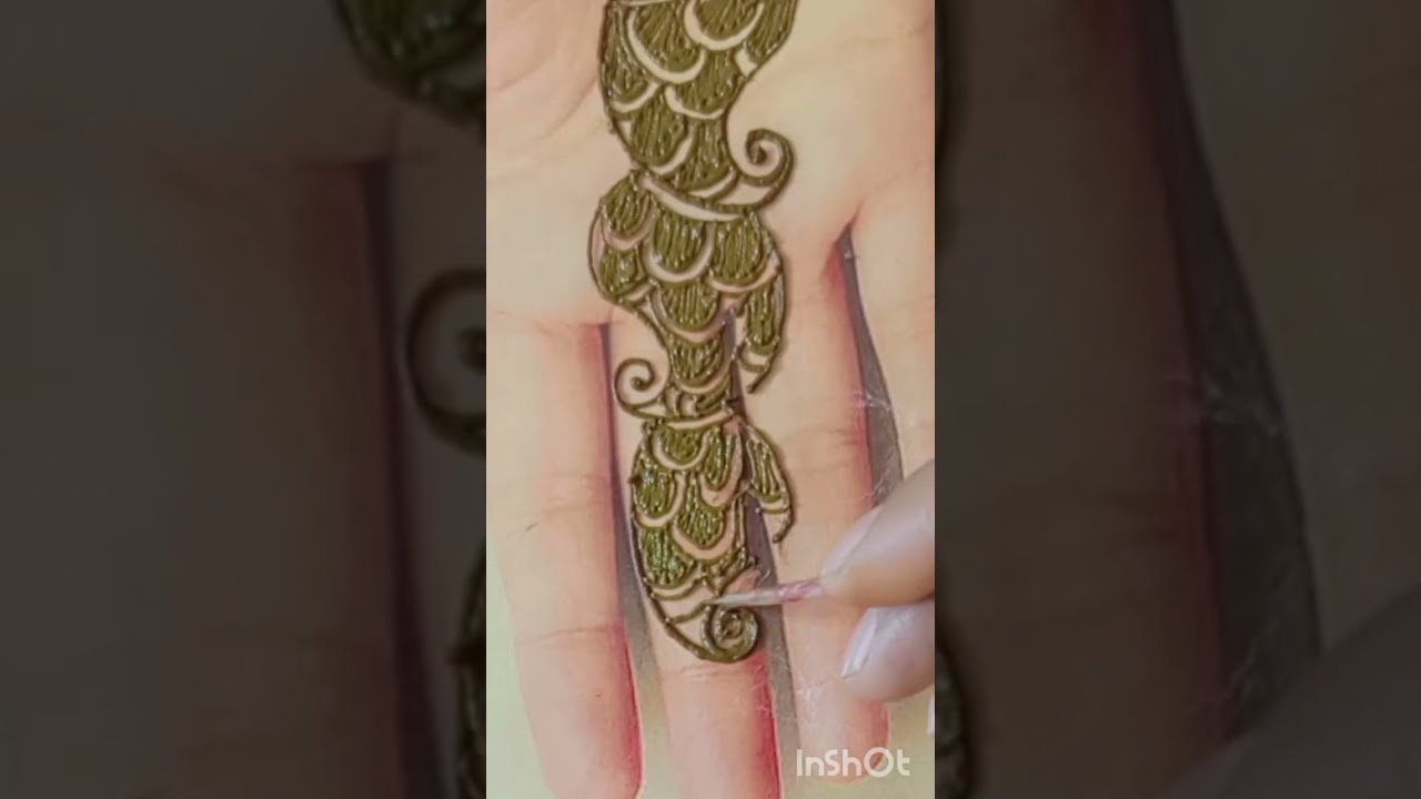 Easy | Beautiful |mehndi design | Front Hand 