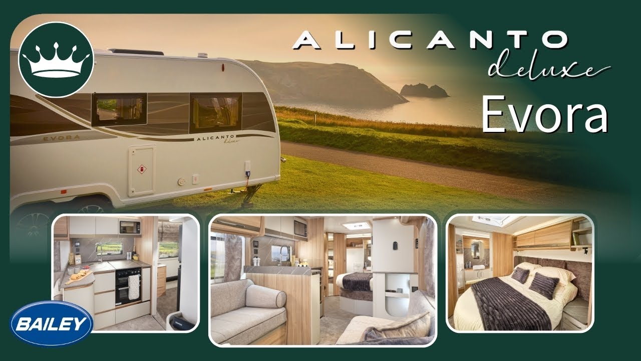 Caravan tour: Bailey Alicanto Grande Deluxe Evora (2026)