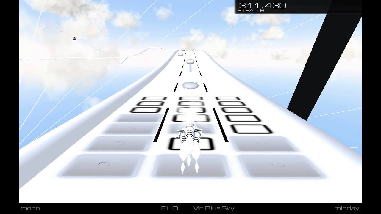 Audiosurf 2 - Mr. Blue Sky (E.L.O.) - Mono