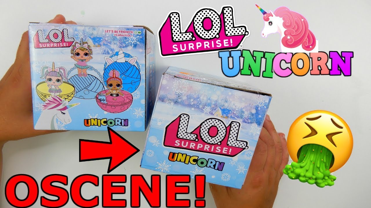 APRO LOL SURPRISE UNICORNO FALSE! DAVVERO OSCENE! Iolanda sweets