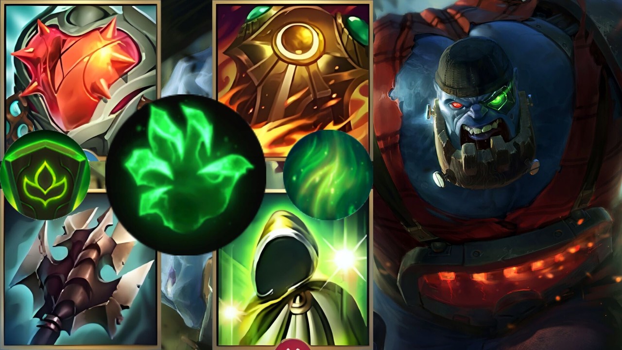 【LOL 手遊榜單大神】國服賽恩絕活哥（Wild Rift Sion）出裝符文搭配推薦，教你新賽季上分技巧對線細節