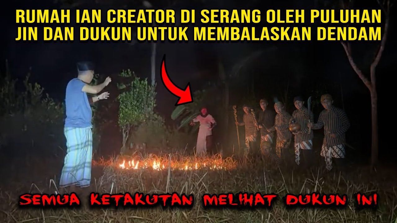 DIKIRA ORANG BERTAMU TERNYATA KUMPULAN ORANG INI SEMUA HANTU..!!!