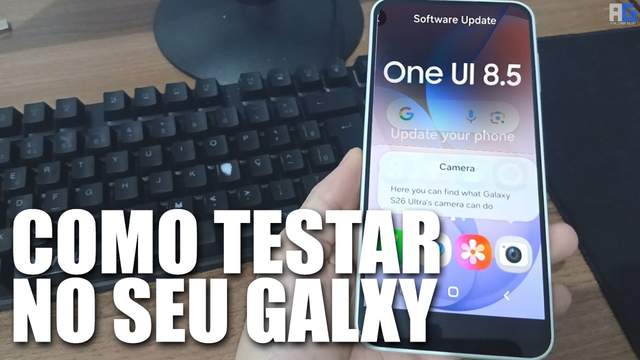 Como TESTAR A ONE UI 8.5 no SEU GALAXY TAMBÉM