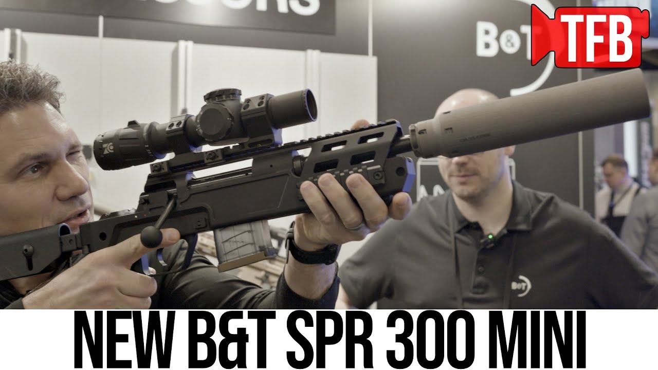 Новый B&T SPR Mini калибра .300 BLK — теперь с обычным глушителем | EnforceTac 2025
