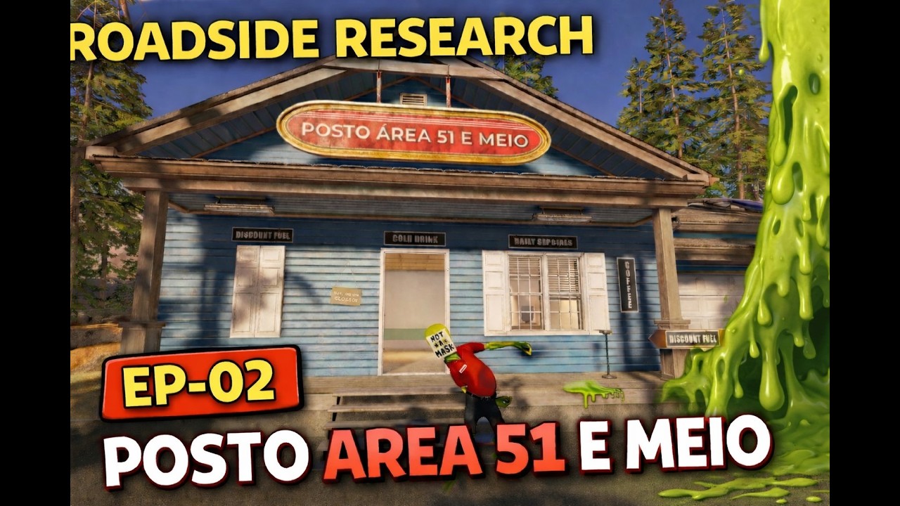 👽 ROADSIDE RESEARCH  | Uma gosma estranha no chão, o que sera?! #02
