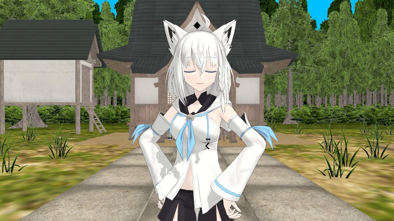 「MMD」 Shirakami Fubuki - INDUSTRY BABY x WE ARE JAPANESE GOBLIN