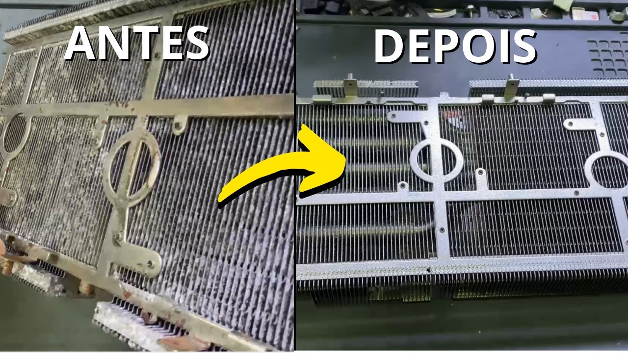 REMOVI TODA A FERRUGEM DO DISSIPADOR DA RTX 3080TI!