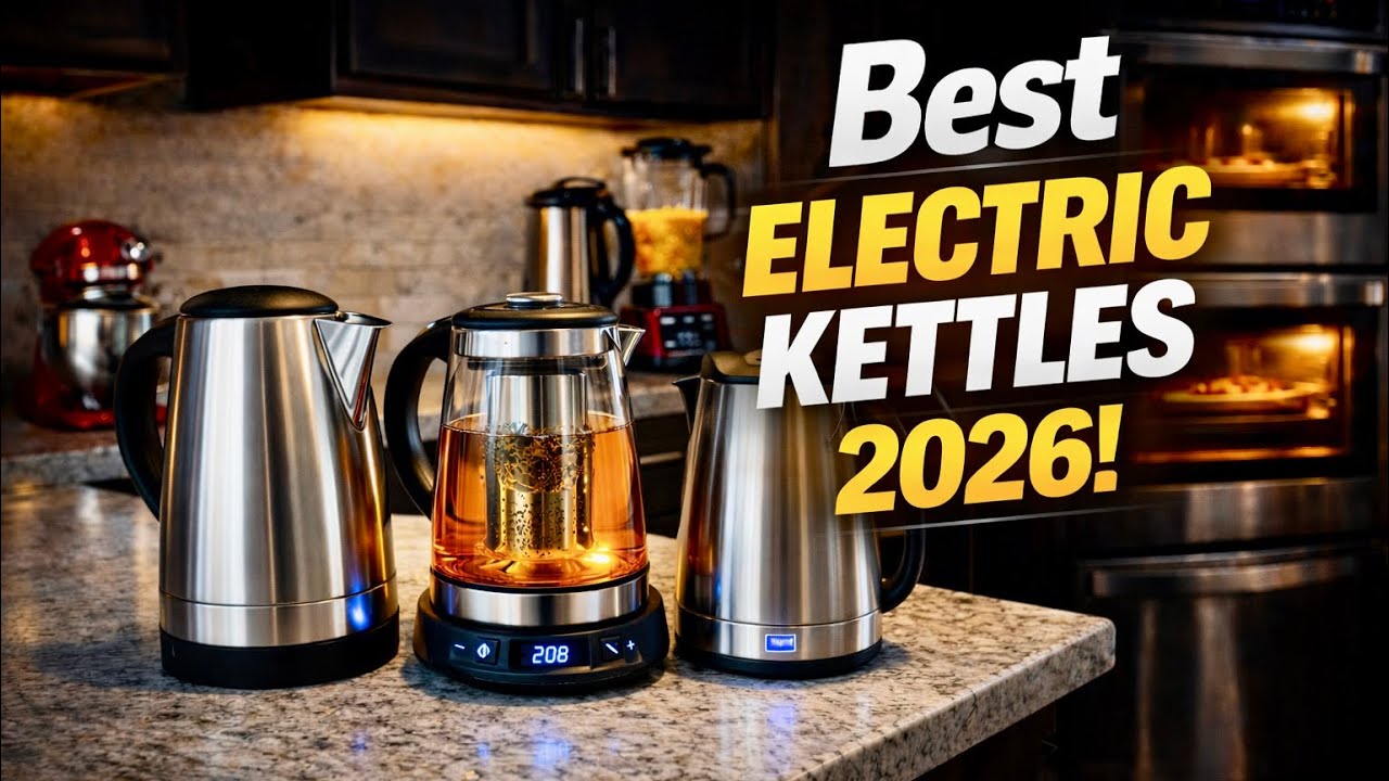 🔥🔥 Top 5 Best Electric Kettles 2026 – Smart Brewing Made Easy!