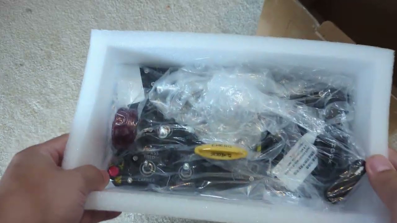 WinWing PTO 2 of Take Off Panel Unpack | Fresh New!
