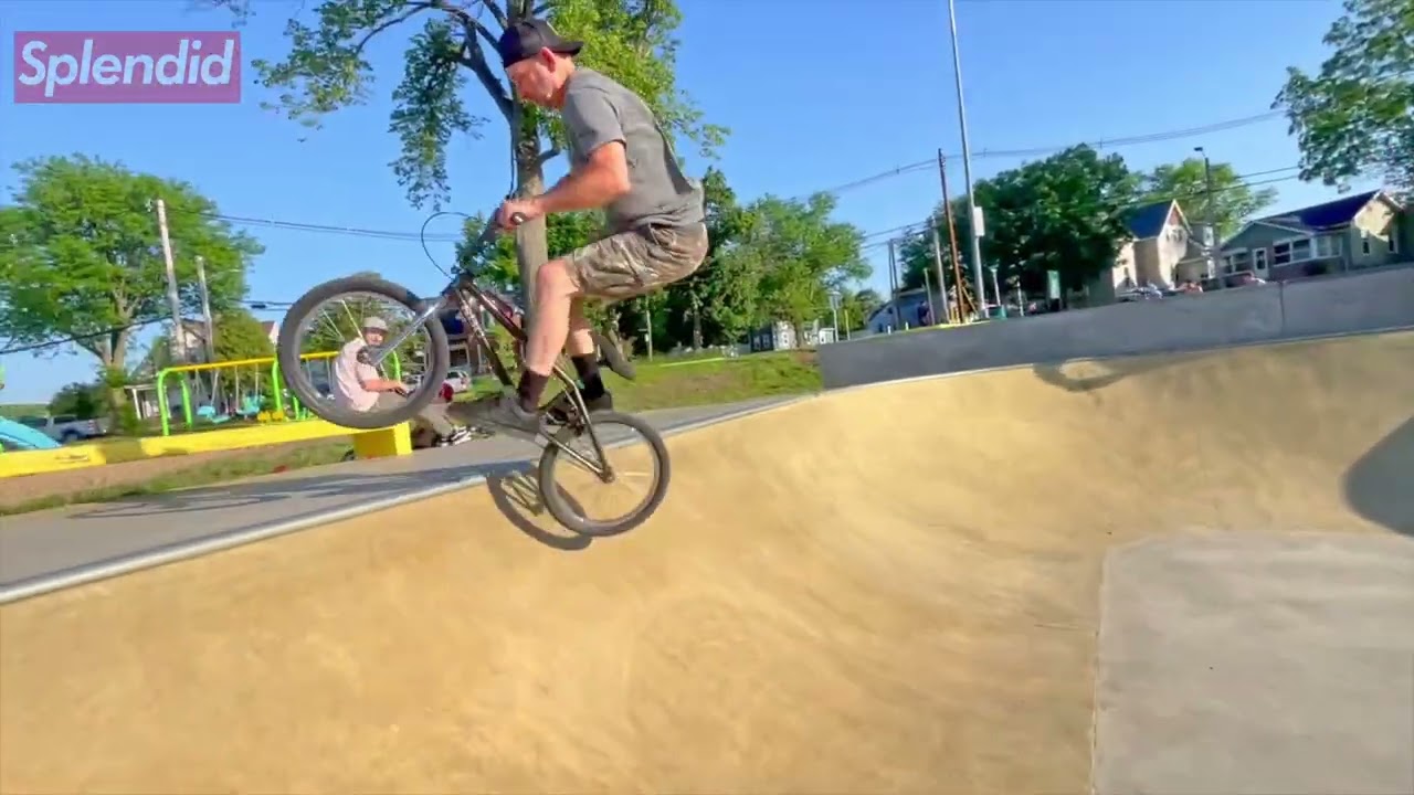 Raw Rick Moliterno BMX freestyle footy from a Midwest Standard Byke Company Roadtrip from May 2024