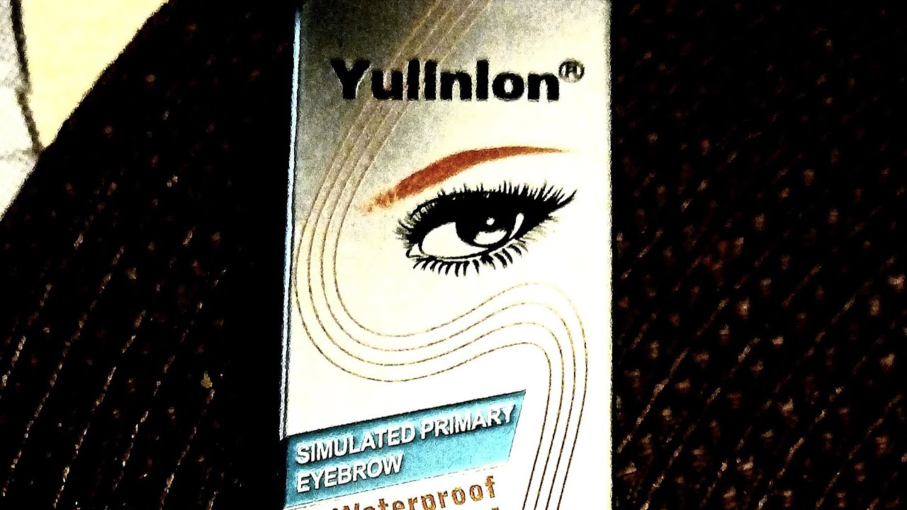 Yulinlon: Waterproof 36 H Eyebrow Pencil Unboxing 