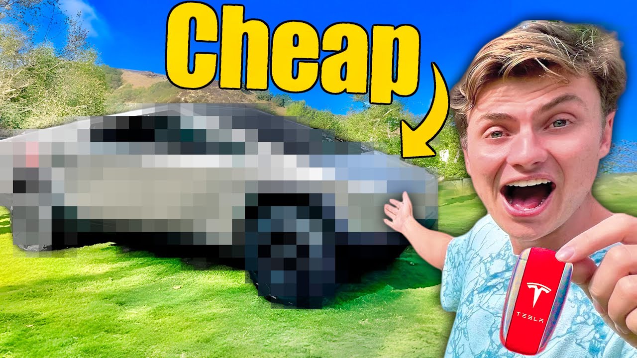 I Bought The Cheapest TESLA In The Country!!