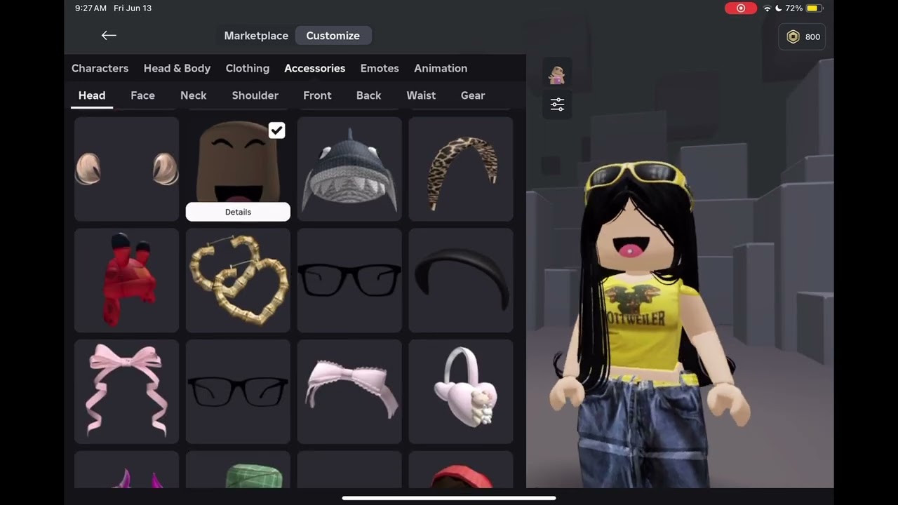 800 ROBUX SHOPPING SPREE!! 🥳🥳😛